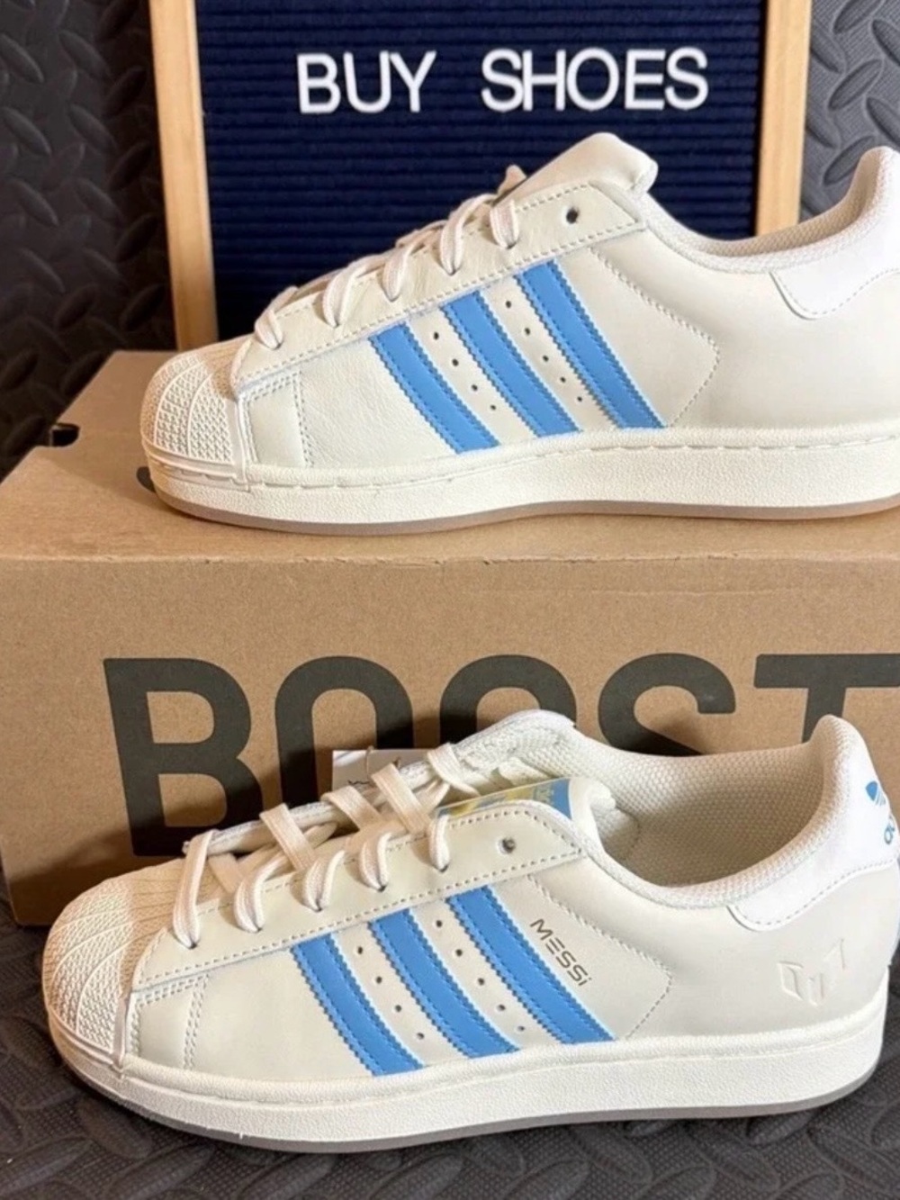 Argentina Superstar by Adidas for Men- Messi Sneakers